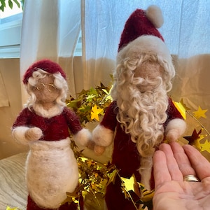Father and Mother Christmas, Mr. and Mrs. Claus, Santa, Mrs. Santa