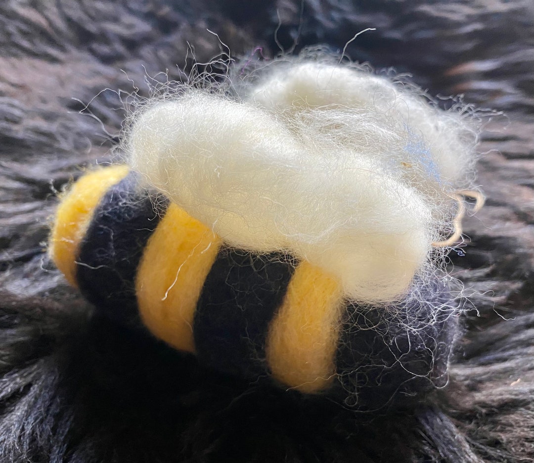 Bumble the Bee, Bumble Bee Puppet, Big Bee, Big Bug, Needle Felted Bee ...