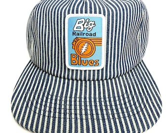 Grateful Dead big railroad blues hat cap