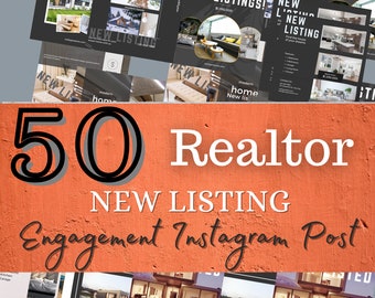 Plantillas de Instagram para agentes inmobiliarios: 50 diseños de anuncios inmobiliarios (Canva)