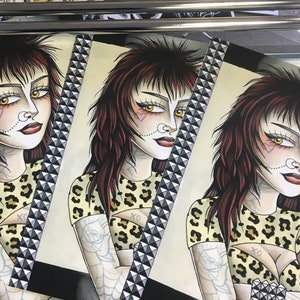 LIANA punk girl print