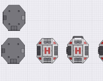 Halo Inspired Medkit - 3D Model - Digital File
