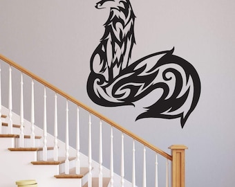 Wall Stickers Fox Cool Firefox Animal Art Decals Vinyl Decor Room Home Cute Kids