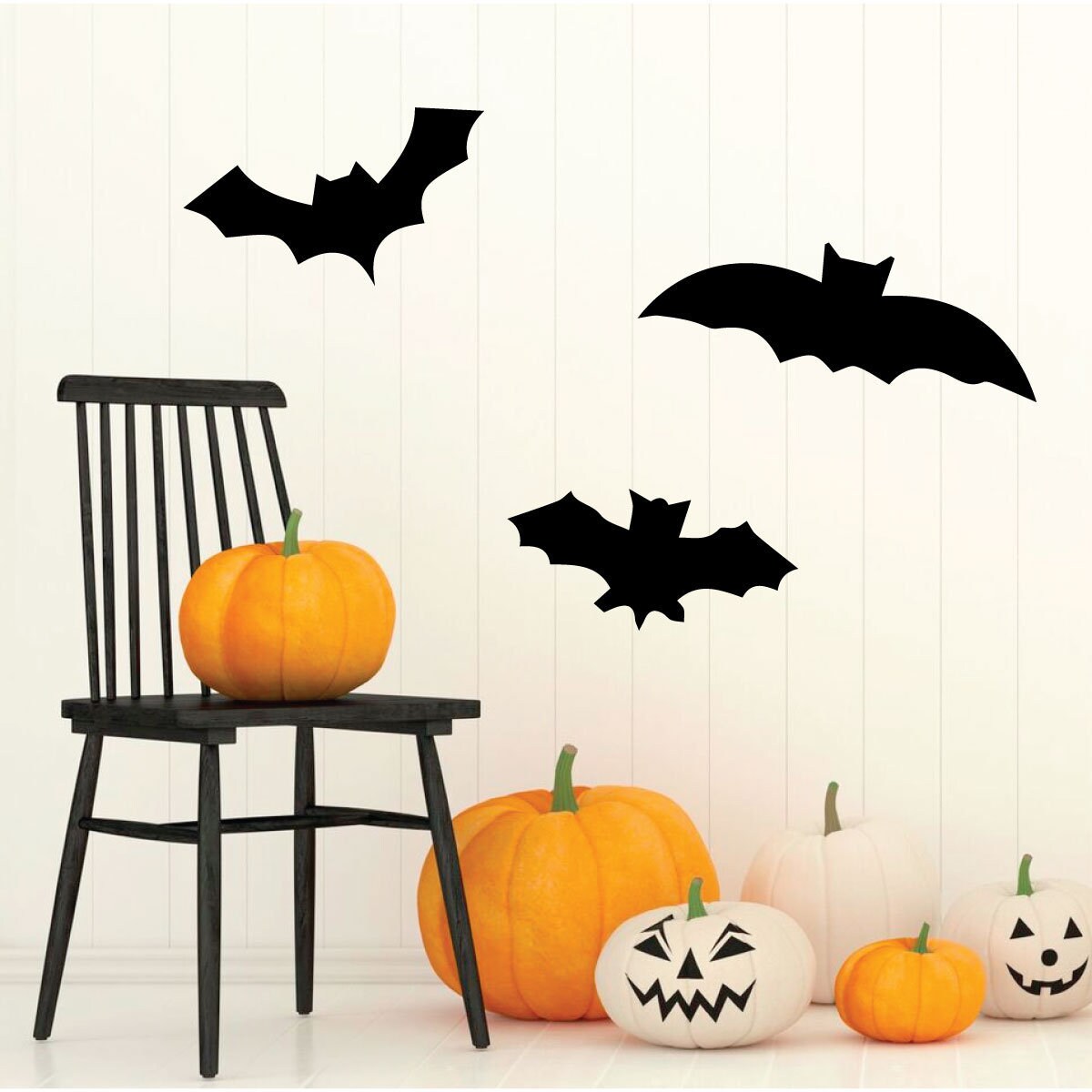 Bat Wall Decal Vinyl Sticker for Halloween Decoration | Etsy