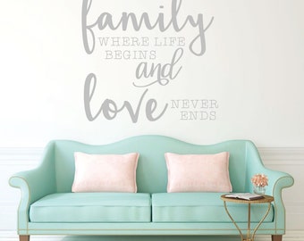 Inspirational Family Quote Wall Sticker – 'This Home Is Built On Love & Shenanigans' Vinyl Art Decal (25 X 7 Inches)