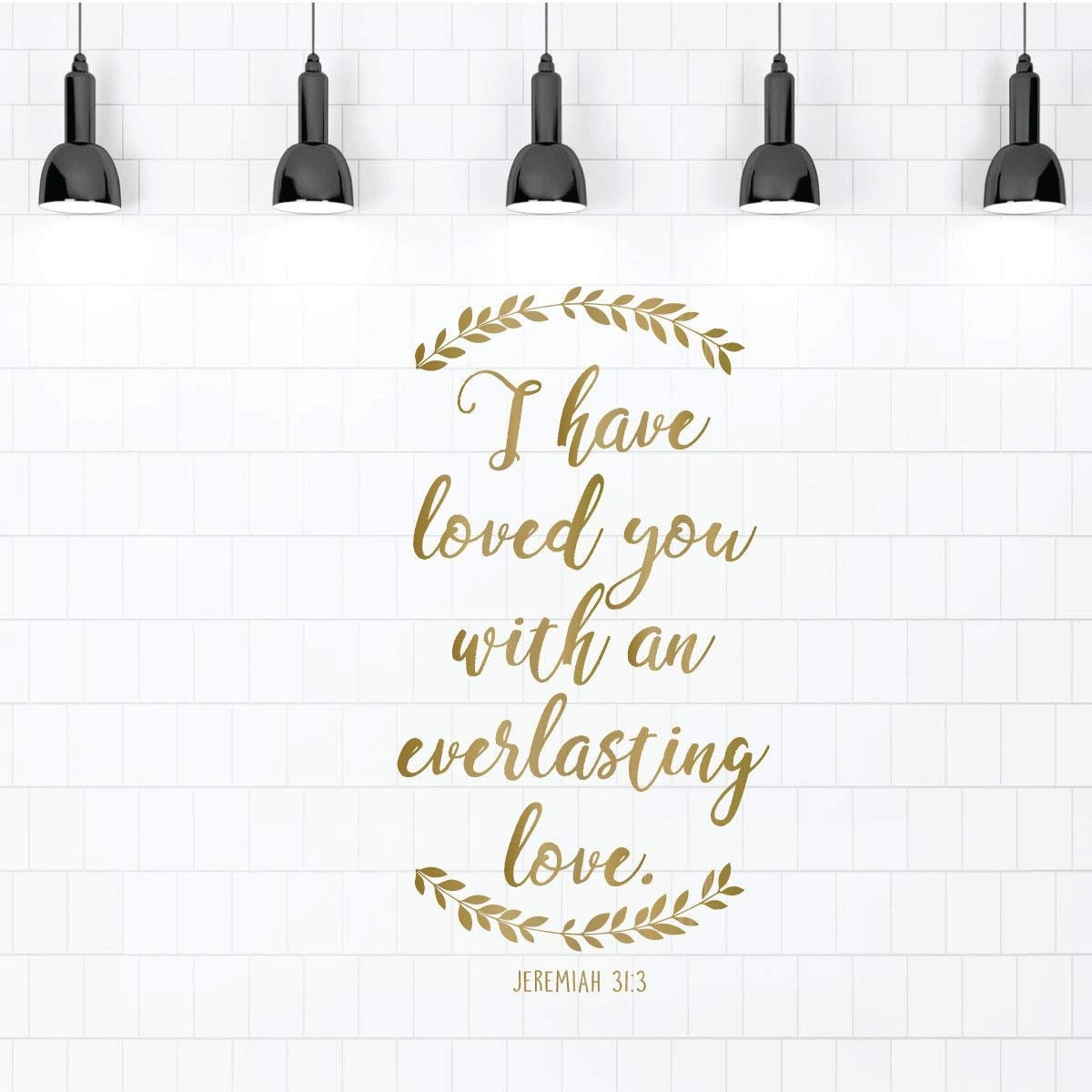 Everlasting Love Christian Wall Decal – Scripture Vinyl Decor - Etsy