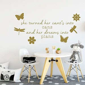Butterflies, Dragonflies, and Flowers Vinyl Wall Decal Add on to Quote