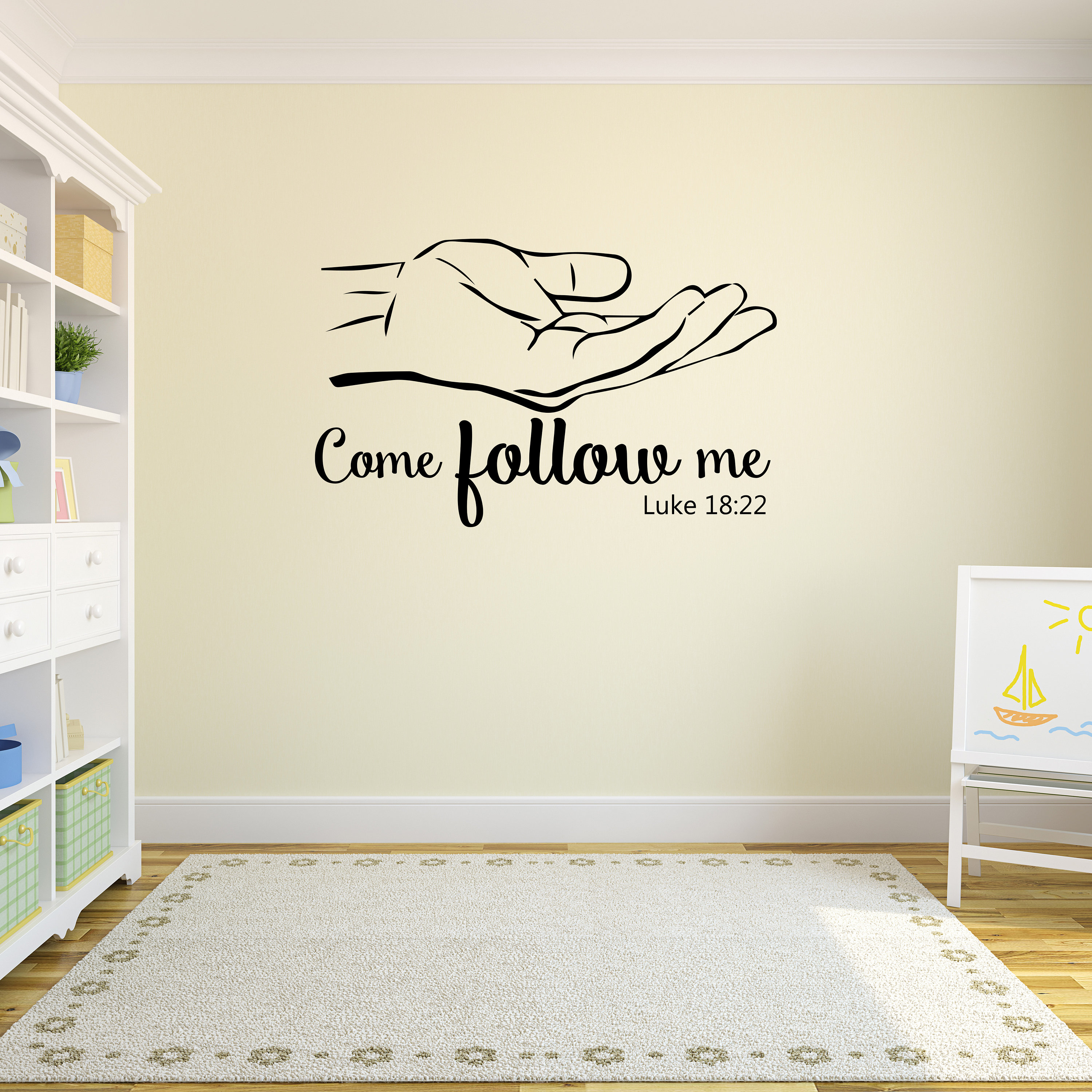 Calcomanía de pared cristiana \, image size:3000x3000