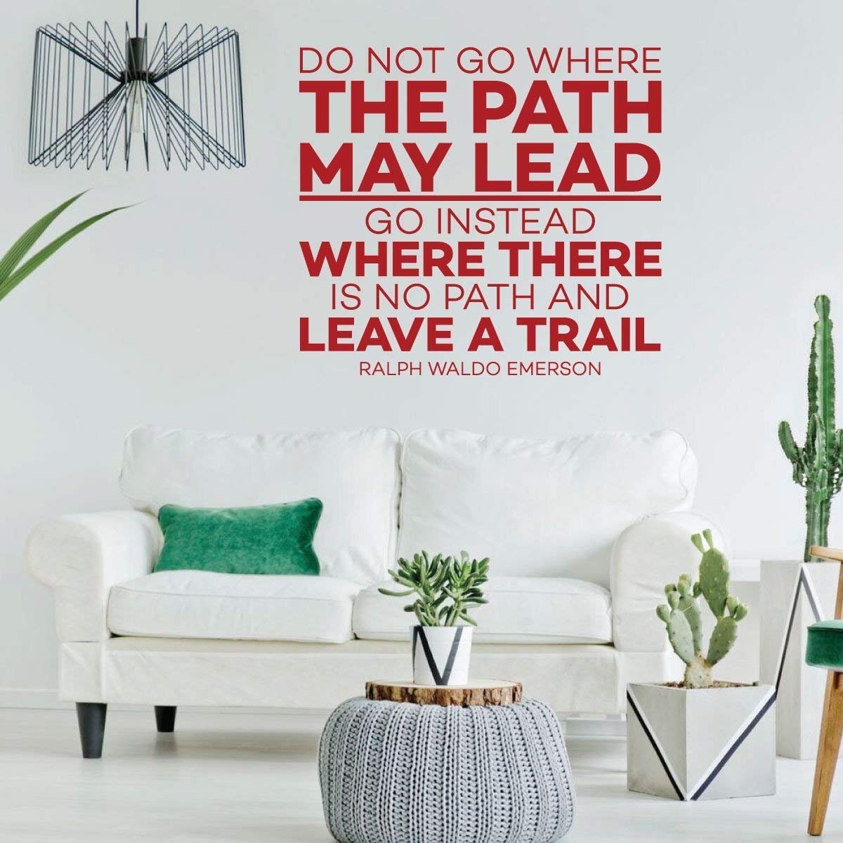 Inspirational Quote Wall Decal – Ralph Waldo Emerson Vinyl Art - Etsy