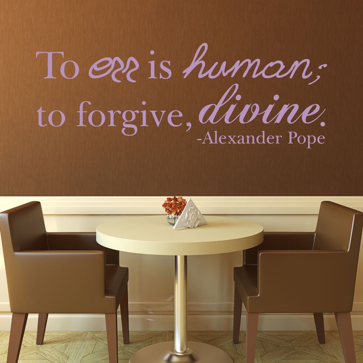 to err is human to forgive is divine discuss