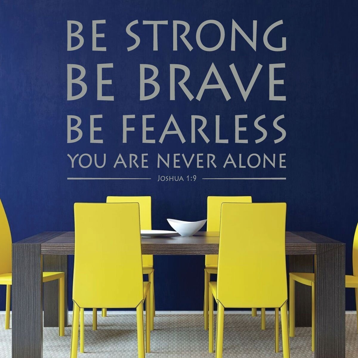 Christian Vinyl Decal Bible Verse Decal Bible Wall Decal Etsy