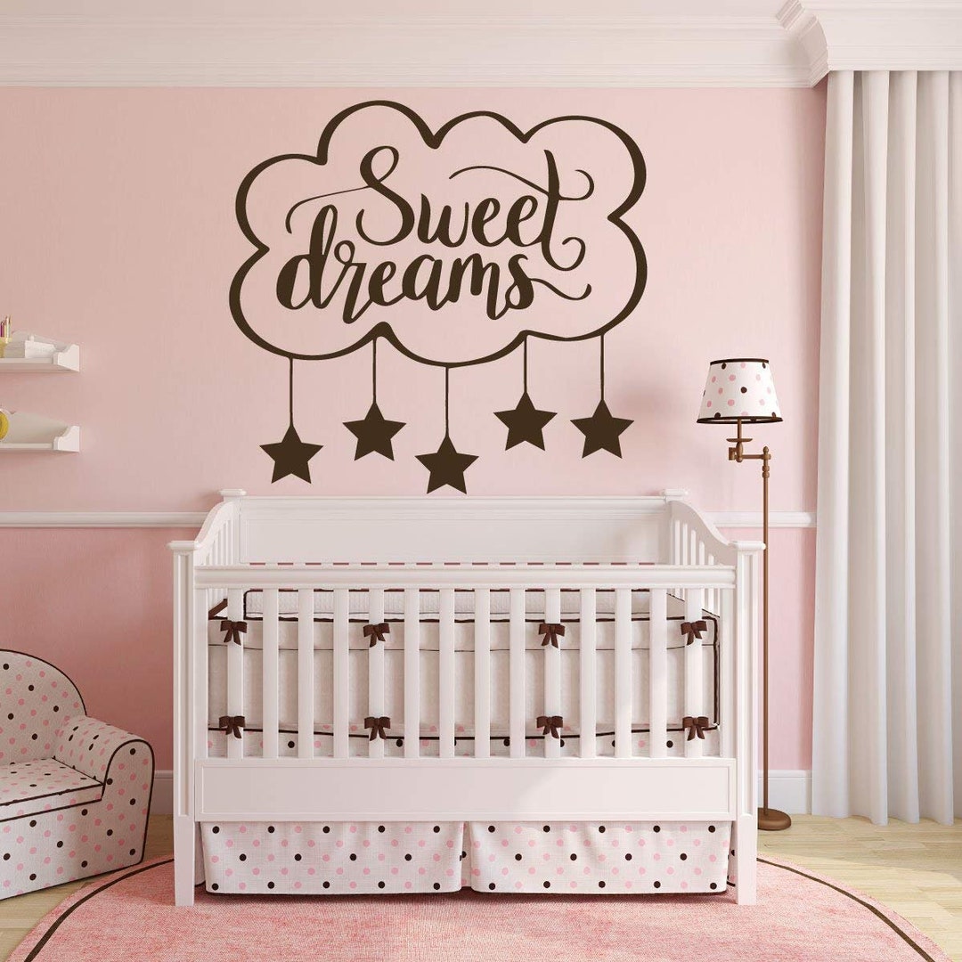 Sweet Dreams Bedroom Wall Words Decals