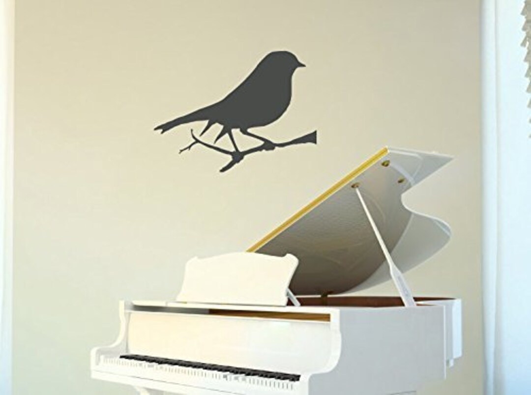 Bird Wall Decals Vinyl Decor Sticker Decoration for Nature Lovers, Pet ...
