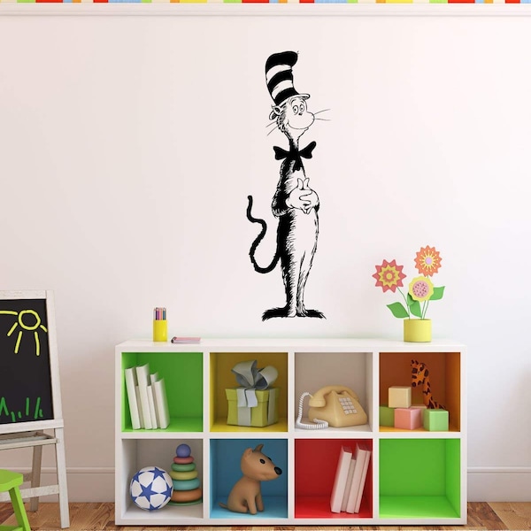 Dr Seuss Wall Decal Etsy