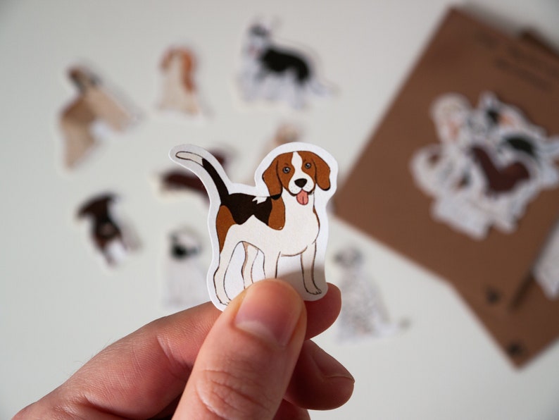 Dog Sticker Pack Cute Dog Stickers Dog Sticker Pug Sticker Etsy