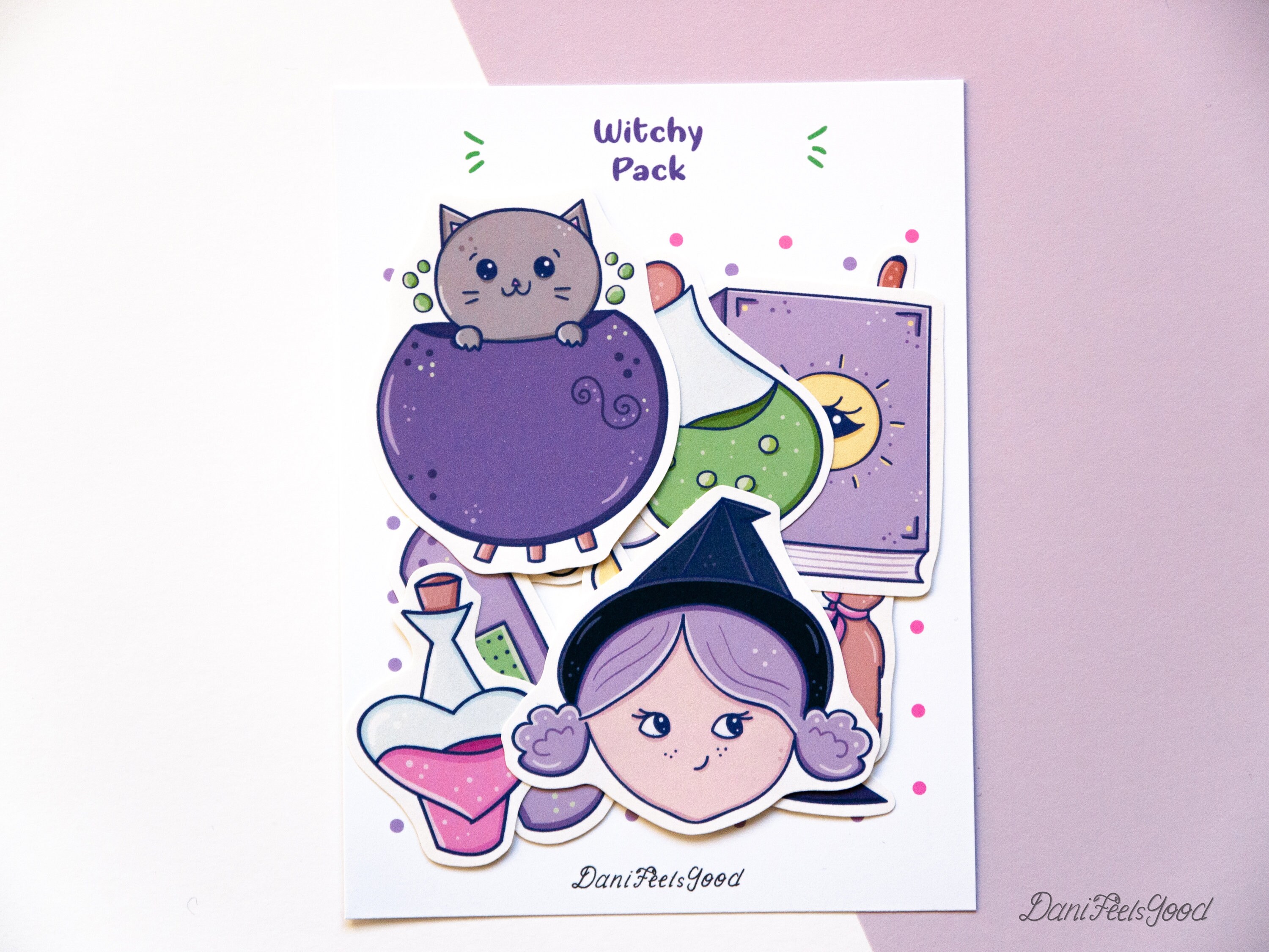 witchy sticker pack - witches, doodle, art, witch, halloween, planchette,  fortune teller, moon, spells, cute witch, pastel witch Sticker for Sale by  Andrea La…