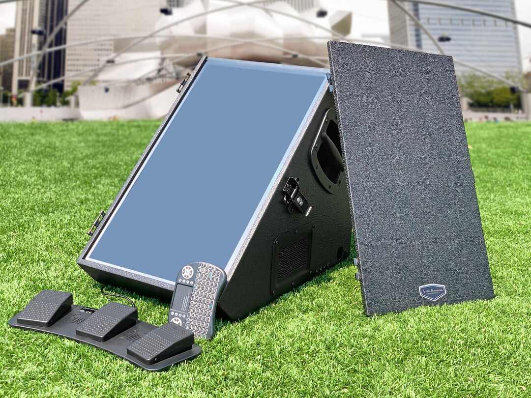 Lyrics Prompter an Affordable Teleprompter for Hobby and Pro Musicians