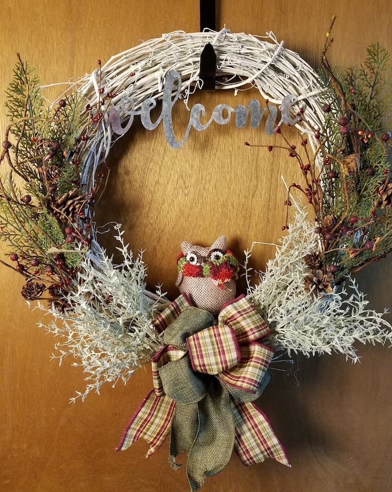 Who/'s Welcome Christmas Wreath