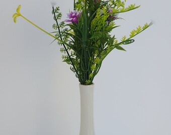 花と蝶の装飾 陶器製花瓶 高さ約15cm 美しい花と蝶が描かれたヴィンテージの日本製 8 インチ花瓶 - Etsy 日本