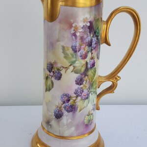 13&quot; Vintage Gold Plated Chocolate Pitcher