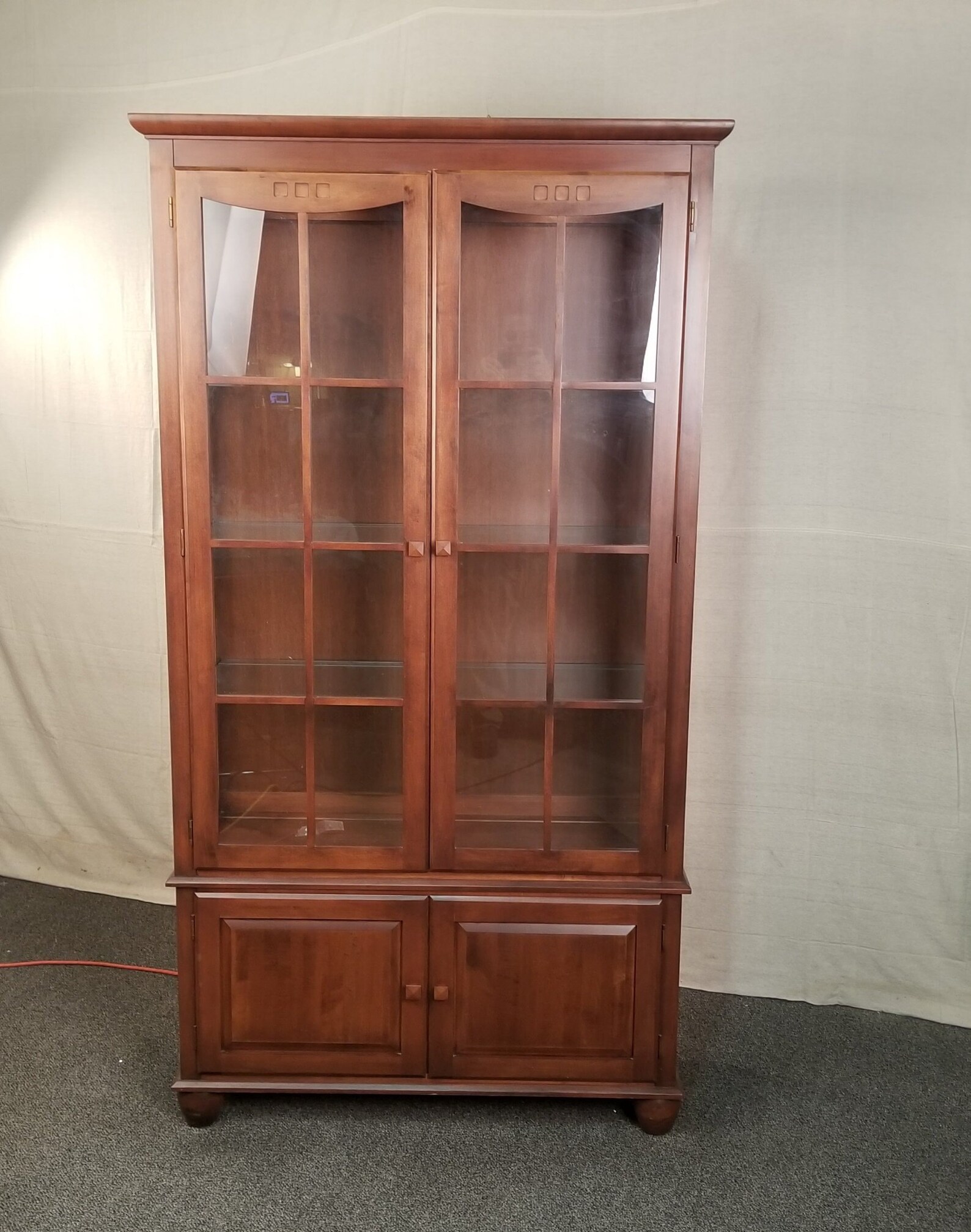 ETHAN ALLEN CURIO China Cherry 275 Plate Display Etsy