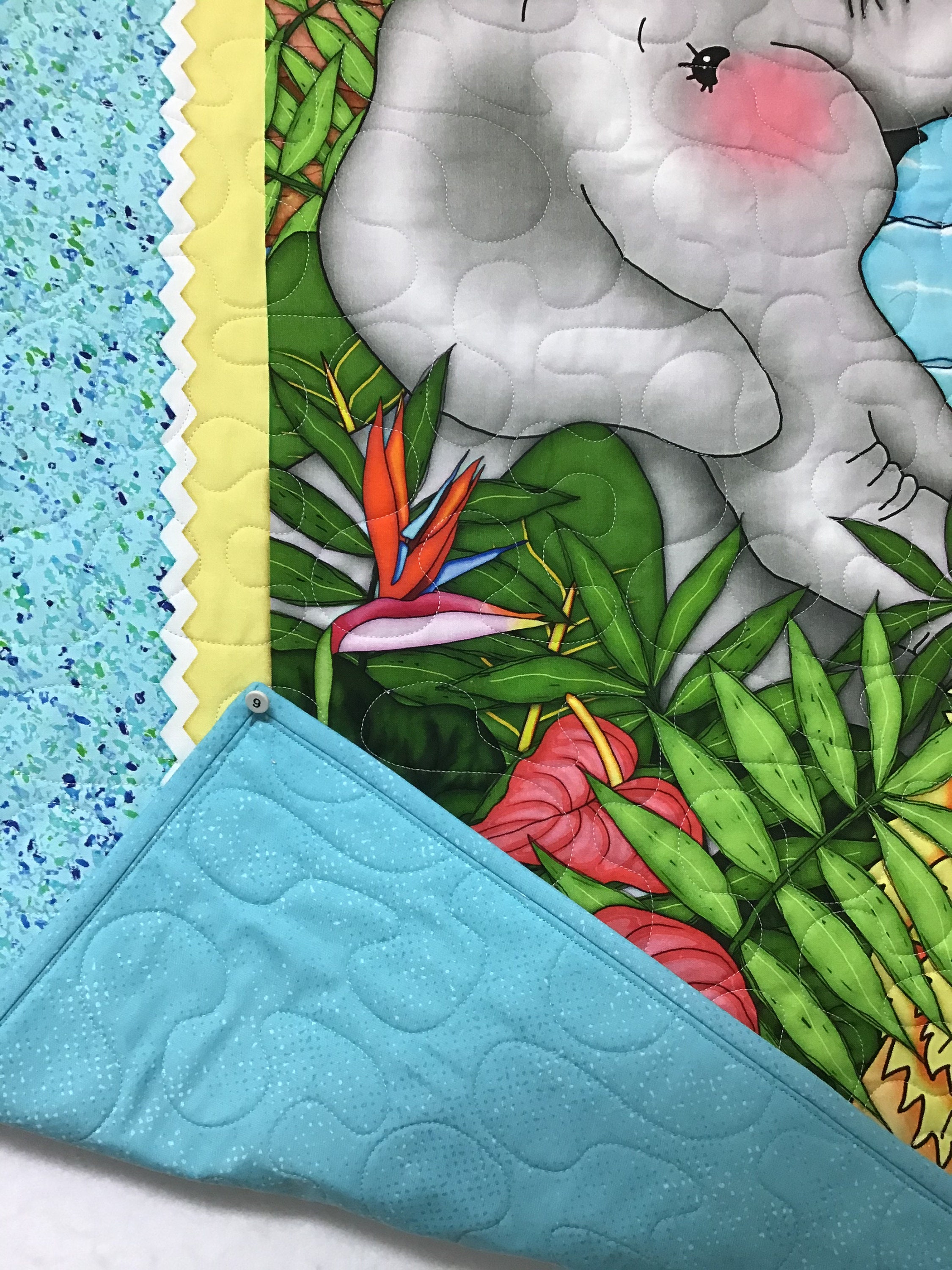 Baby Safari Panel Quilt Quilts for Sale Quilted Baby Quilt Etsy