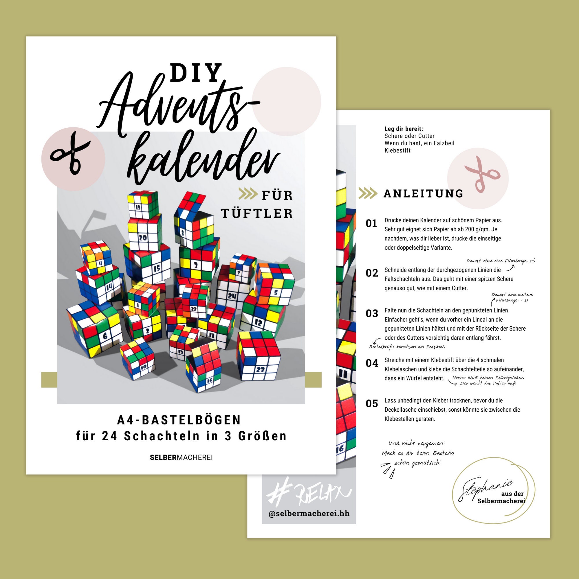 Rubik's Cube Advent Calendar 