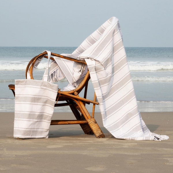 Sand Free Beach Towel With Bag Etsy