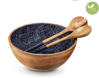 Wooden Salad Bowl | Etsy