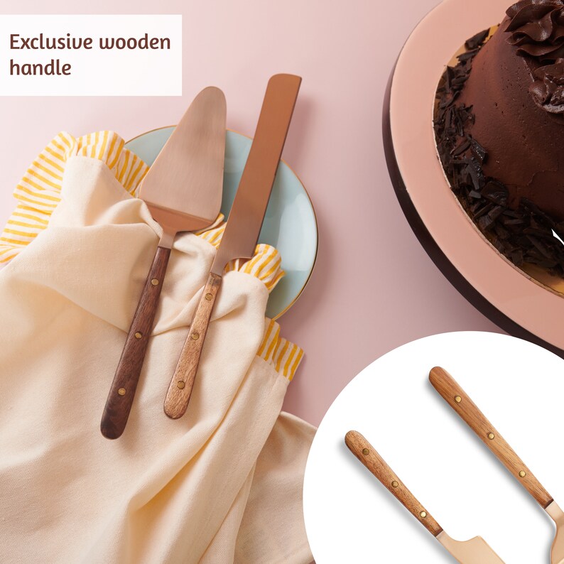 Folkulture Wedding Cake Knife and Server Set Cutter and Etsy
