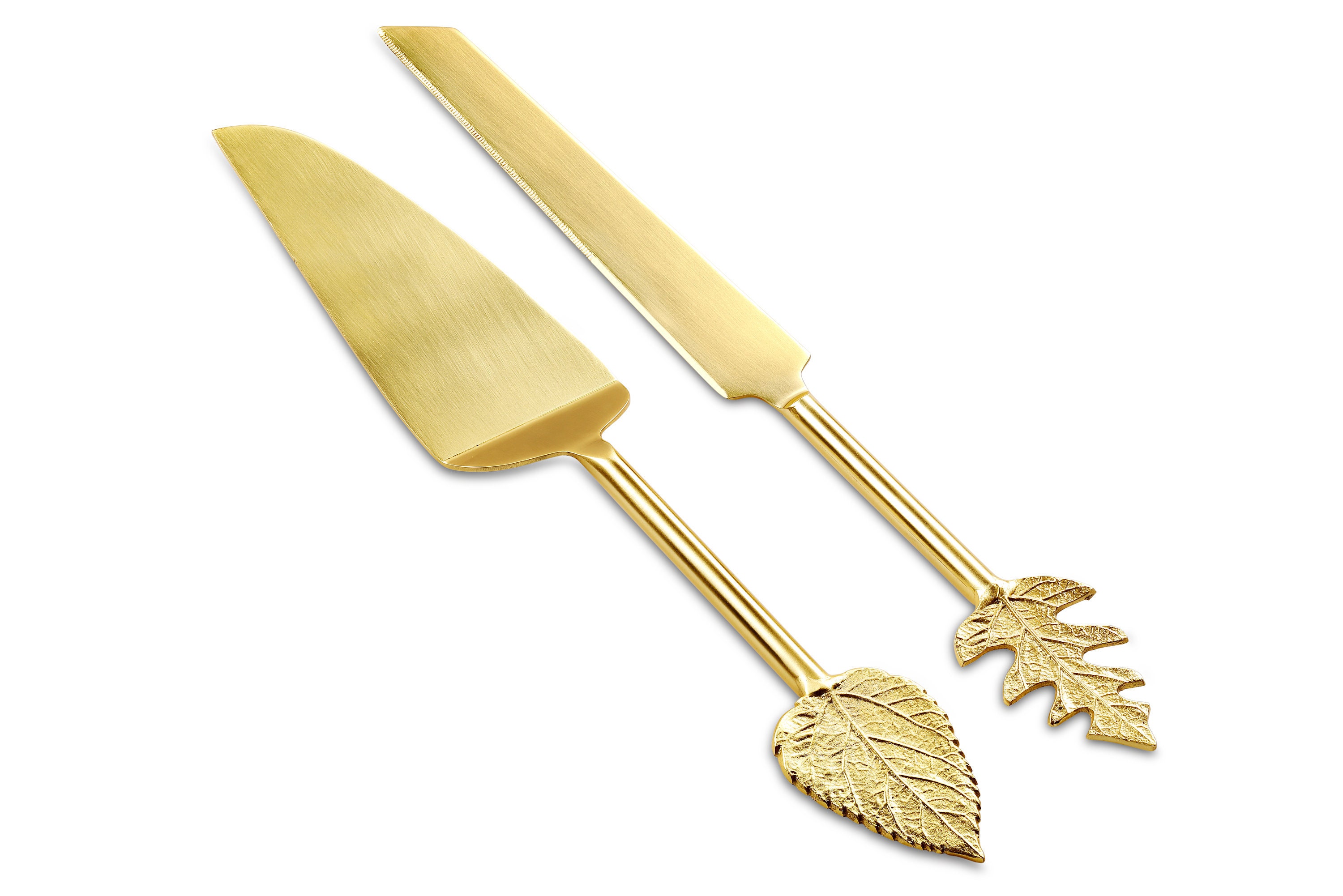 Folkulture Gold Wedding Cake Knife and Server Cutter and Etsy