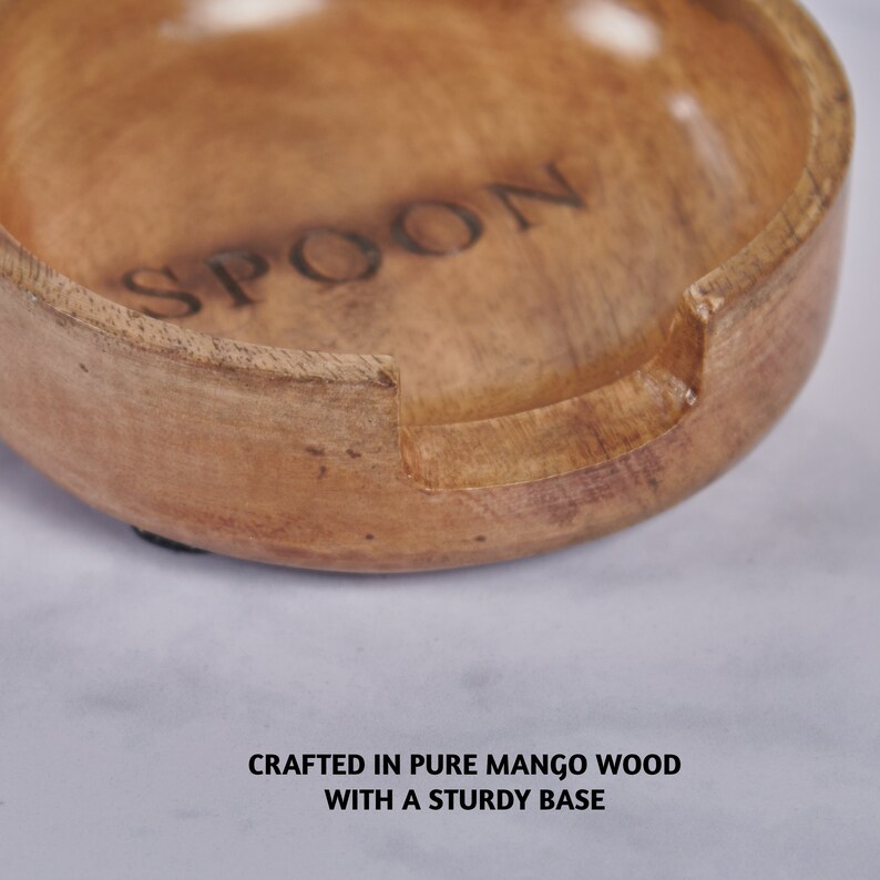 Folkulture Spoon Rest Modern Rustic Spoon Rests for Kitchen Etsy