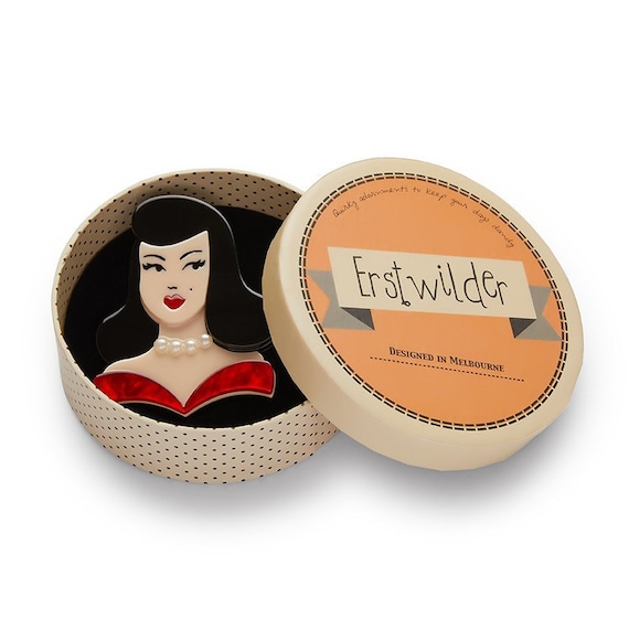 Hollywood Starlet Brooch Leading Lady Vtg Leading Lady Toilet Water by The