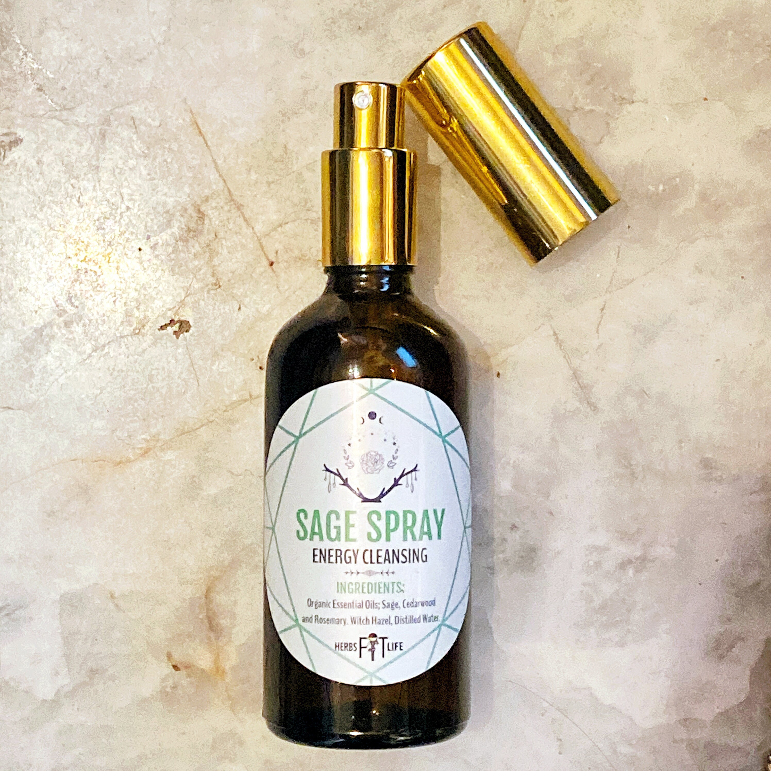 Sage Spray for Purifying and Cleansing Etsy