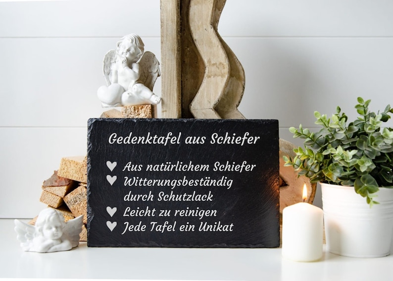 Grill Schild Auftragsgriller personalisiert mit Namen, aus Schiefer, Grillplatz, Grillecke, Dekoschild Outdoor Bild 4