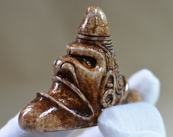 Yúcahu, Zemi Taino, Stone Taino Artifact, Three-pointed zemi, God of creation, Caribbean islands, deities,ancient civilizations, Aliens, ufo