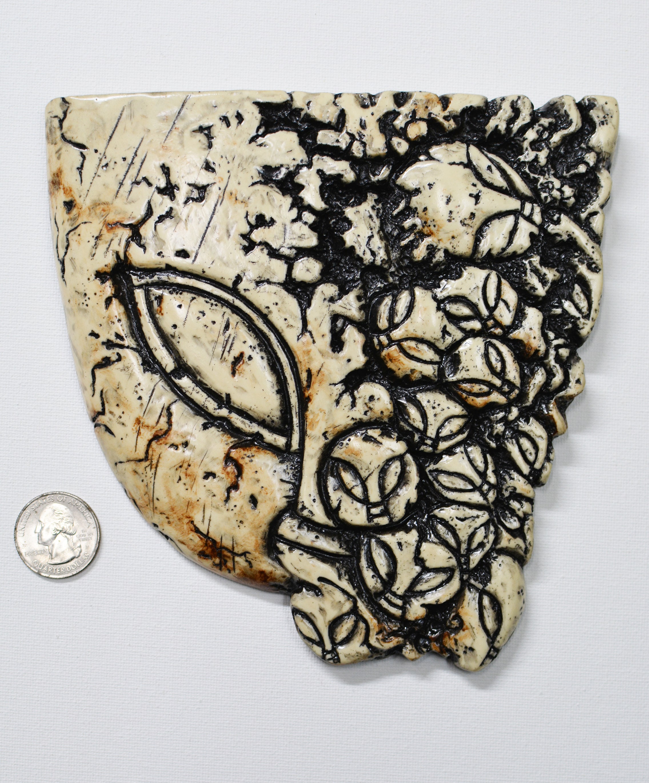 Ojuelos Stone Wall Art Sculpture Ancient Alien Etsy