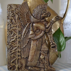 Vader Crespi Sumerische vogelgod artefactreplica. Misplaatst artefact, gevonden in grot door Ecuadoraanse inboorlingen. Deze vind je nergens.