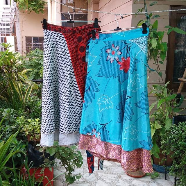long summer skirts outfits