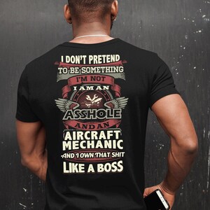 Awesome Aircraft Mechanic T-Shirt, Gifts For Aircraft Mechanic, Aircraft Mechanic Shirt