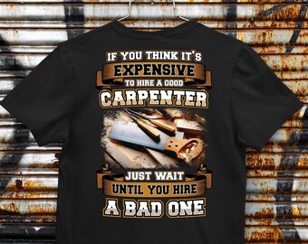 Geschickter Tischler Unisex T-Shirt, Tischler Shirt, Tischler Geschenk, Tischler Shirt #bad-carpenter