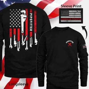 Pipefitter Shirt American Pipefitter Gift Pipefitter USA T Shirt for Pipefitter T-shirt #Fltosl3-pipefitter