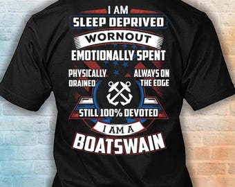 Boatswain Shirt, 100% Devoted Boatswain Hoodie, Boatswain Appreciation Gift #devoted-boatswain