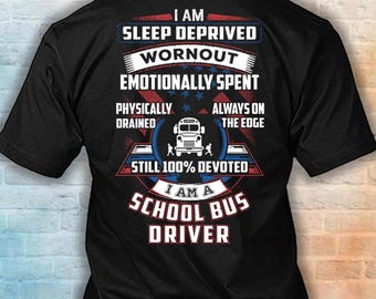 School Bus Driver Shirt, 100% Devoted School Bus Driver Hoodie, School Bus Driver Appreciation Gift #devoted-Schoolbusdriver