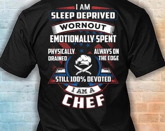 Chef Shirt, 100% Devoted Chef Hoodie, Chef Appreciation Gift #devoted-chef