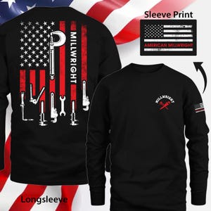 Camiseta Millwright, regalo de Millwright estadounidense, camiseta de Millwright de EE. UU. para Millwright, camiseta #Fltosl3-millwright