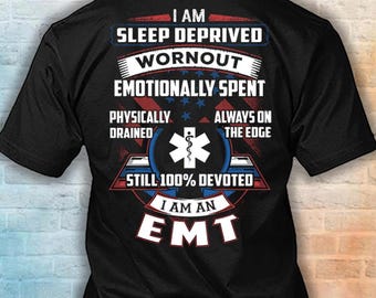 EMT Shirt, 100% Devoted EMT Hoodie, EMT Appreciation Gift #devoted-emt
