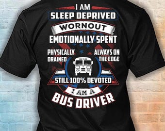 Bus Driver Shirt, 100% Devoted Bus Driver Hoodie, Bus Driver Appreciation Gift #devoted-busdriver