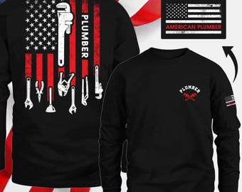Plumber Shirt American Plumber Gift Plumber USA T Shirt for Plumber T-shirt #Fltosl3-plumber
