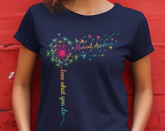 Medical Assistant Shirt Gift for Medical Assistant Flower Graphic T Shirt for Medical Assistant T-shirt for Her #youdo3-medicalassistant